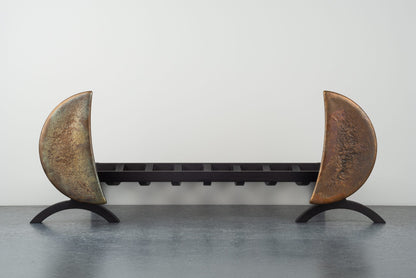 Moon Andirons